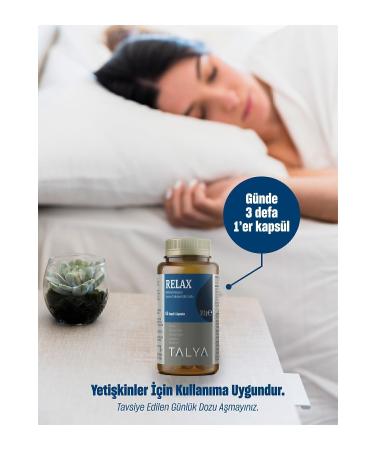 Talya Relax Herbal Mixture Supplementary Food 60 Capsules - Buy Online on GoSupps.com