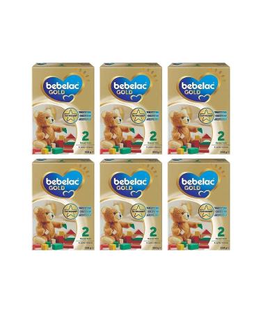 Bebelac GOLD 2 FOLLOW-ON MILK 6X350 G 6-12 MONTHS ADVANTAGE PACKAGE - Buy Online on GoSupps.com