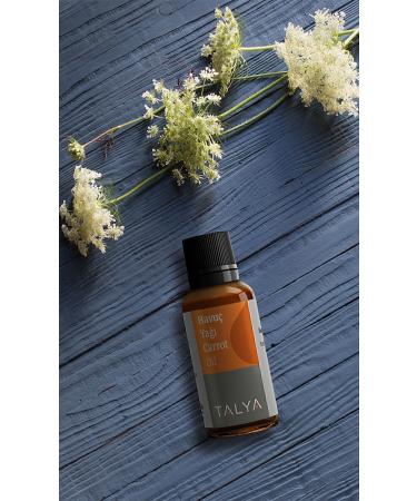 Talya Carrot Oil Cold Pressed 0 Pure And Natural 20 ml - Buy Online on GoSupps.com