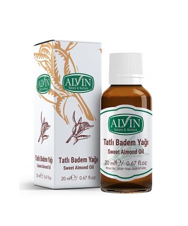alvin Sweet Almond Oil Cold Pressed 0 Pure And Natural 20 ml