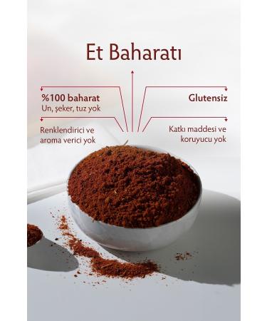 BERCEKIZ SERVET SUGAR Meat Spice Mix 100 Gr - Buy Online on GoSupps.com