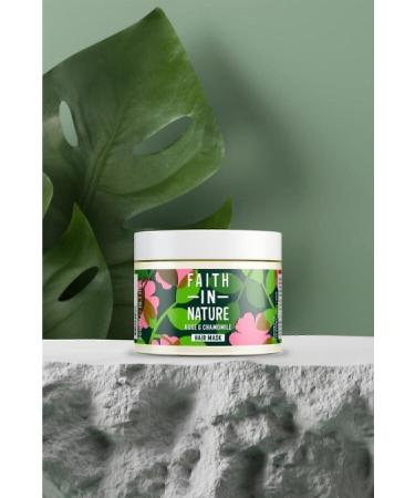 Faith In Nature Natural Repairing Hair Care Mask Rose & Chamomile For Normal & Dry Hair - Buy Online on GoSupps.com