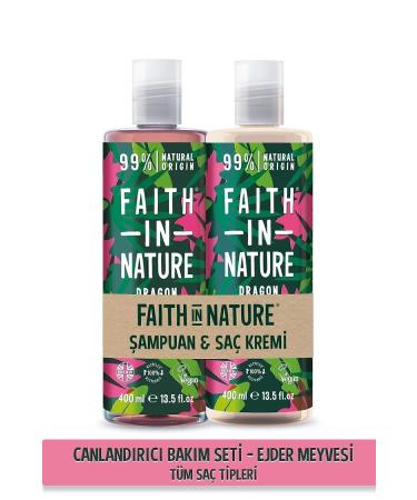 Faith In Nature Natural Revitalizing Shampoo&Conditioner Dragon Fruit