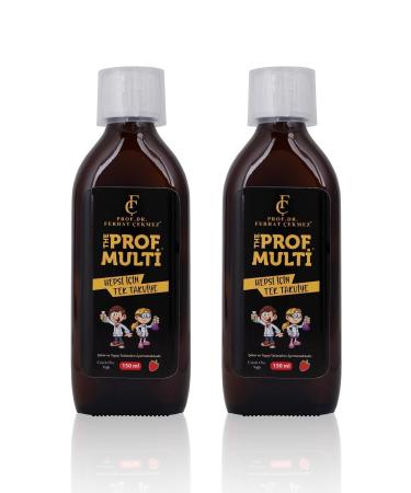 THEPROFMULTI Profmulti Kids Vitamin Specially Formulated by Pediatric Professors 150 ml X 2 - Buy Online on GoSupps.com