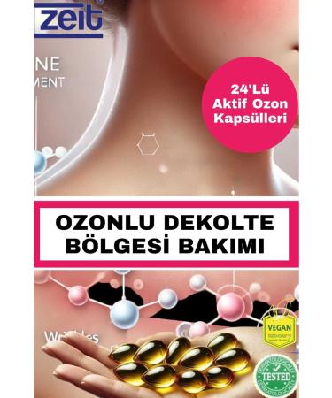 ZEIT OZON Ozonated Cream for the Decollete Area | Color Equalizing and Removing Care 24pcs