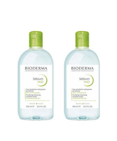 NOVAFACE STD Sebium H2O Micellar Make-Up Remover Water 2x500ml Standard (SINGLE)