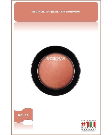 Deborah Milano Hi Tech No: 63 Apricot Peach Blush