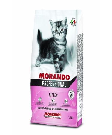 MORANDO Kitten Food-Chicken&Salmon 1.5 Kg - Chicken And Salmon-kitten