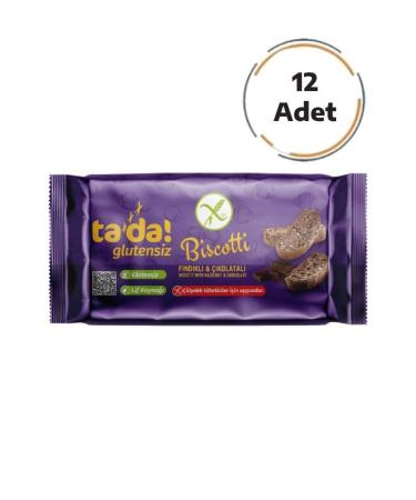 Tada Gluten Free Gluten Free Beetroot Grissini 75 Gr (12 Pieces)