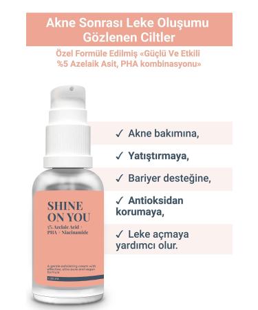 SHE VEC SHINE ON YOU - Azelaic Acid Anti-Acne and Anti-Blemish Barrier Cream for Sensitive Skin 30ml - Buy Online on GoSupps.com