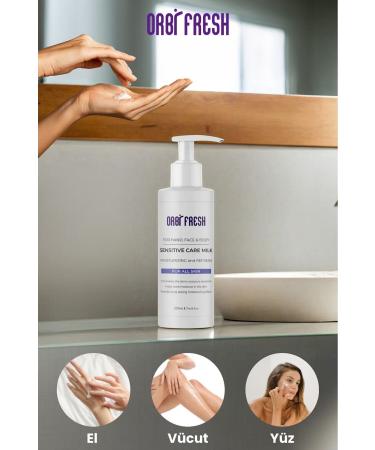 ORBIFRESH Intensive Moisturizing Hand Face Body Care Cream Does Not Leave an Oily Feeling (PERFUMED) 250 ml - Buy Online on GoSupps.com