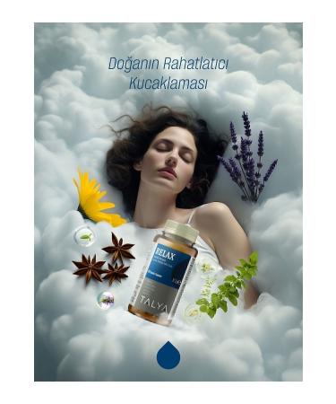 Talya Relax Herbal Mixture Supplementary Food 60 Capsules - Buy Online on GoSupps.com