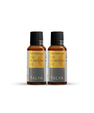 Talya St. John's Wort Oil Cold Pressed 0 Pure And Natural 20 ml (Pack of 2)