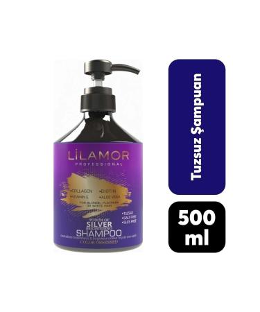 Lilamor 500 ml Purple Salt-Free Shampoo