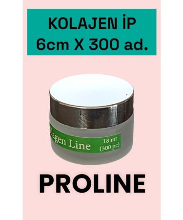 PROLINE COLLAGEN THREAD 6 CM X 300 PIECES