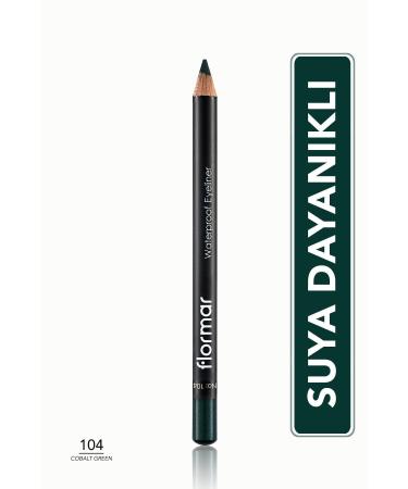 Flormar Waterproof Eyeliner - Green Waterproof.