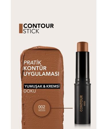 Flormar Soft Texture Stick Contour (MEDIUM TONE) - Stick Contour - 002 Medium - 8690604554867 - Buy Online on GoSupps.com