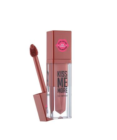 Flormar Long Lasting Matte Lipstick - Kiss Me More-004 Peach-8682536040655