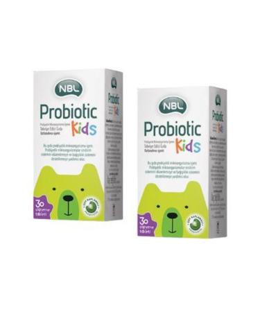 NBL Probiotic Kids 30 Chewable Tablets 2 Pack