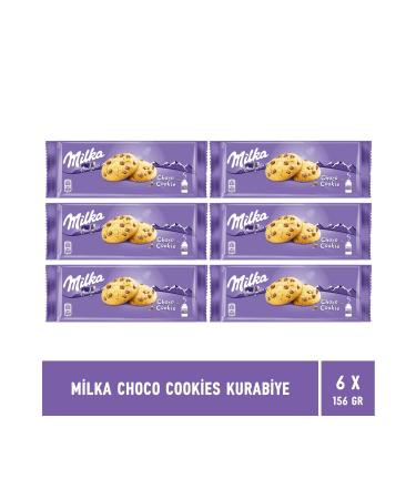Milka Choco Cookies Cookie 156 gr - 6 Pieces - Buy Online on GoSupps.com