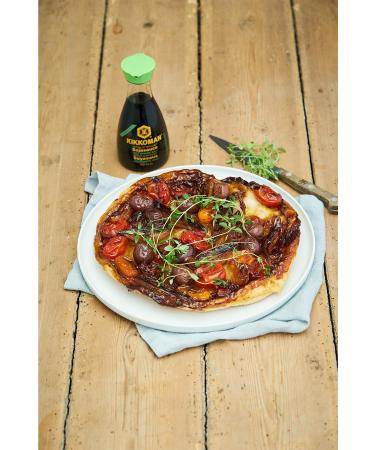 Kikkoman Soy Sauce Oval Bottle Low Salt 150 ml - Buy Online on GoSupps.com