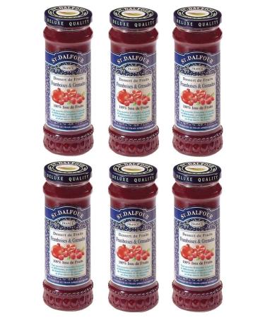St. Dalfour St.dalfour Raspberry & Pomegranate Jam 284 GX 6 Pcs