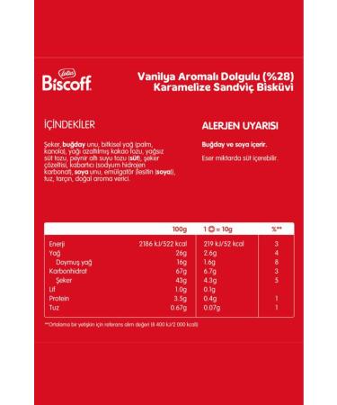 Lotus Biscoff Sandwich Biscoff Vanilla Cream 150 gr X 2 Pieces - Buy Online on GoSupps.com