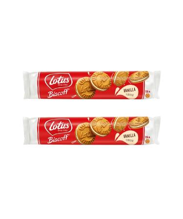 Lotus Biscoff Sandwich Biscoff Vanilla Cream 150 gr X 2 Pieces
