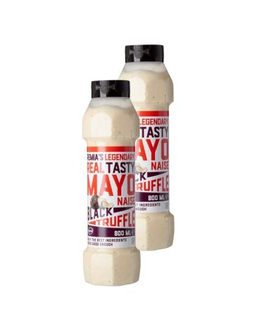 Remia Black Truffle Mushroom Mayonnaise 800 ml Truffle X 2 Pieces