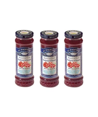 St. Dalfour St.dalfour Raspberry & Pomegranate Jam 284 GX 3 Pcs