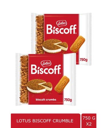 Lotus Biscoff Crumble 750 gr. X 2 Pieces