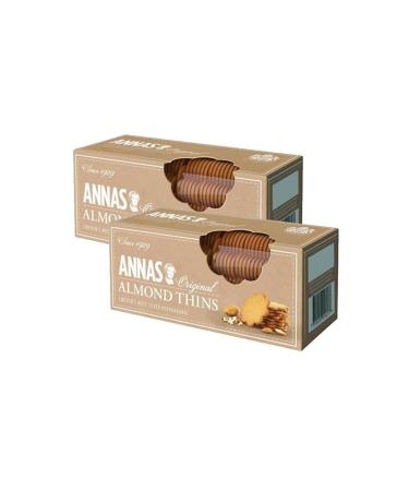 Annas Almond Thins 150gr X2