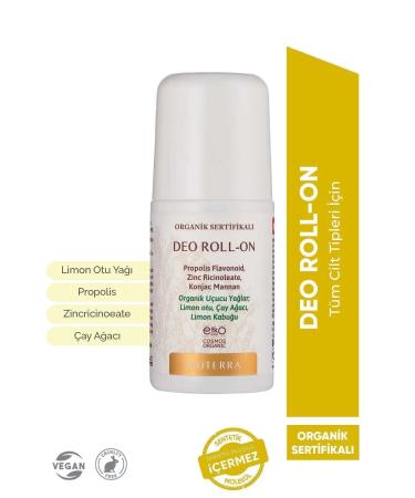 Bioterra Organic Deo Roll-on 50 ml