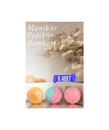 ModaCar 6PCS Pedicure Manicure Bath Bomb Ball