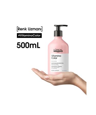 L'Oreal Paris Serie Expert Vitamino Color Color Protecting Shampoo for Dyed Hair 500ml - Buy Online on GoSupps.com