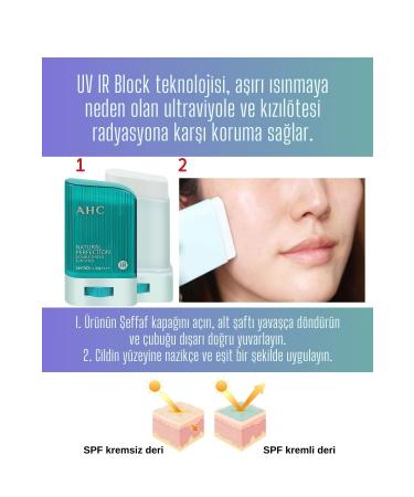 AHC Naturel Perfection Double Shield Sun Stick Spf 50 /pa - Buy Online on GoSupps.com