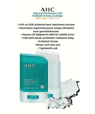 AHC Naturel Perfection Double Shield Sun Stick Spf 50 /pa - Buy Online on GoSupps.com