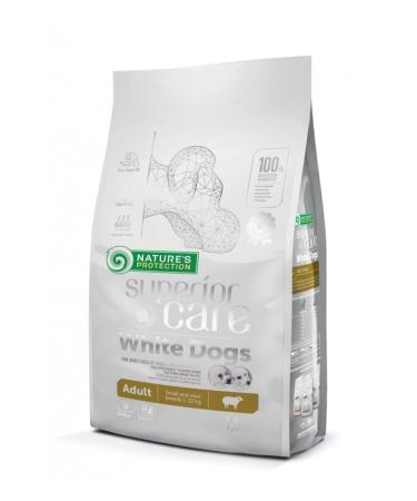 Nature's Protection Superior Care White Dogs Lamb Adult Small and Mini Breeds 1.5kg