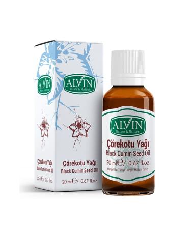 alvin Black Cumin Oil (Black Cumin Oil) Cold Pressed 0 Pure And Natural 20 ml