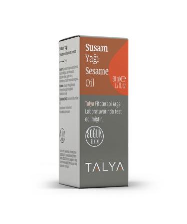 Talya Sesame Oil Cold Pressed 0 Pure And Natural 50 ml - Buy Online on GoSupps.com