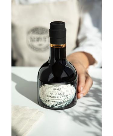 BERCEKIZ SERVET CONFECTIONERY Trio Natural Fethiye Pomegranate Syrup 250 ml