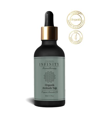 The World's INFINITY AROMATHERAPY Organic Avocado Oil Cold Pressed 0 Pure And Natural 50 ml