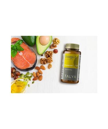 Talya Omega-3 Containing Supplementary Food Fish Oil 60 Softgels - Buy Online on GoSupps.com