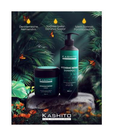 KASHITO Intensive Repair Set Shampoo Mask for Dry and Damaged Hair