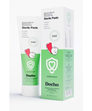 Docho Sterilized Cat Malt Vitamin and Mineral Supported Paste 100 gr - Buy Online on GoSupps.com