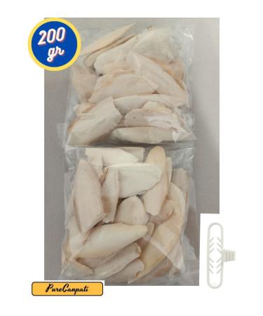 PureCanpati Squid Bone Cuttlefish Bone 200gr Broken and Small Squid Bone 200 Grams - Buy Online on GoSupps.com