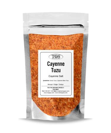 TOS The Organic Spices Cayenne Salt 1 kg (1st Quality) Cayenne Salt