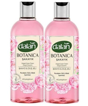 Dalan Shower Gel Botanica Peony Scented 500 Ml X 2 Pieces
