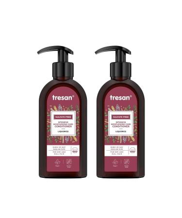 Tresan Licorice Root Intensive Moisturizing Sulfate-Free Care Conditioner 300 ml x2 Pieces - Buy Online on GoSupps.com