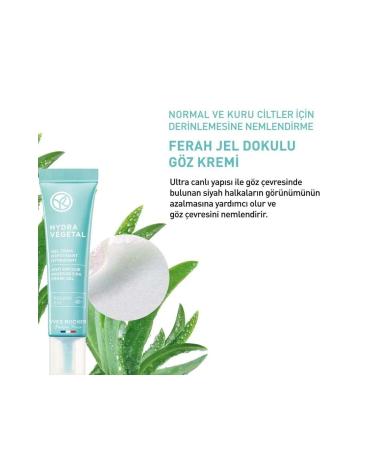 Yves Rocher G z Kremi - Normal ve Kuru Cilt / Hydra Vegetal - Buy Online on GoSupps.com